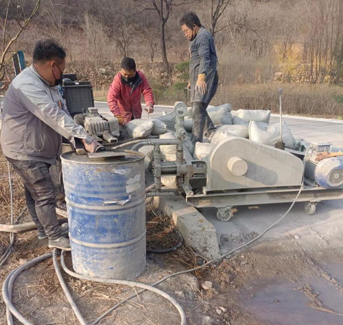 赣州路面下沉注浆